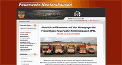 Desktop Screenshot of feuerwehr-nentershausen.de